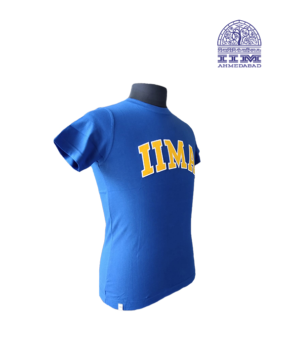Round Neck Royal Blue With IIMA